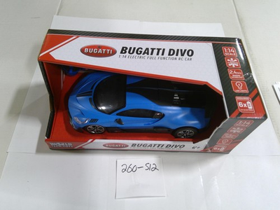 #ad World Tech Toys Bugatti Divo Electric RC Car 1:14 Blue 2.4GHz LED New Toy $26.99