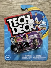 Tech Deck Finesse Sonic The Hedgehog Dark Chao Fingerboard Skateboard toy