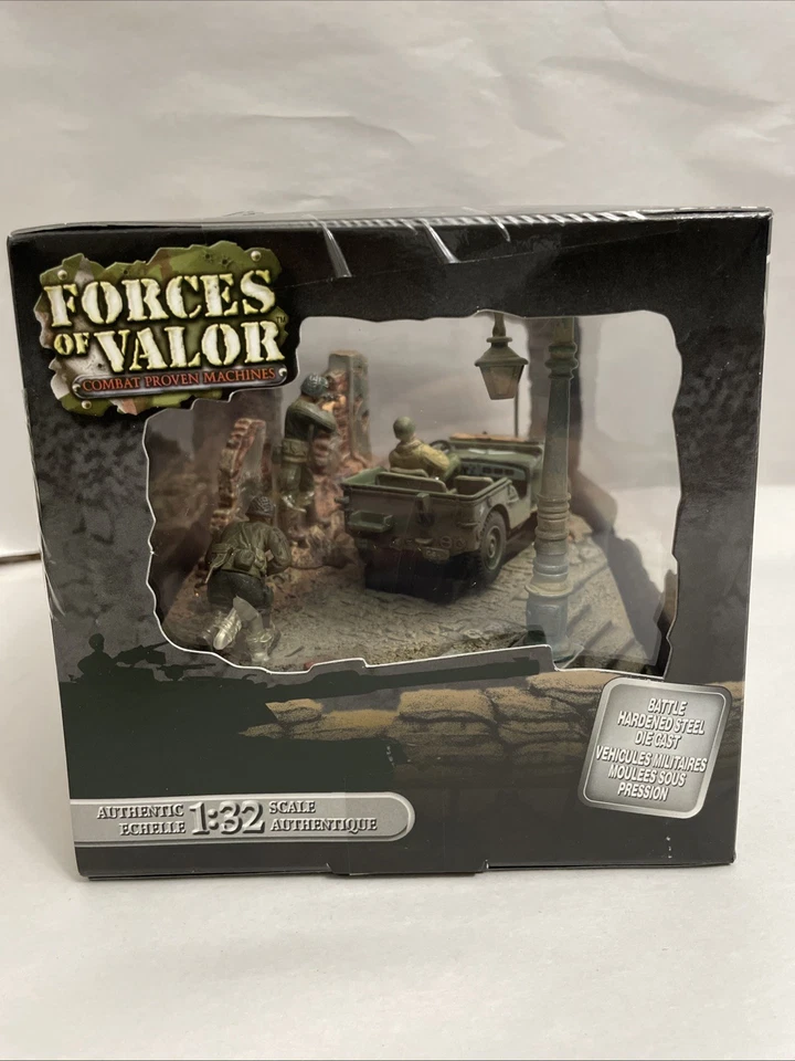 Jeep Willys Behind Eneny Line Diorama 82103 BNIB 1:32 Forces of Valor - Image 2 of 4