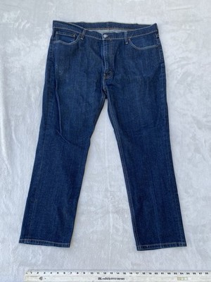Mens Levis Strauss Jeans Blue 541 Tapered Leg Dark Wash Sz 42x30 A0929