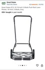 Great States 18” Reel Mower, Grass Catcher & Blade Sharpener — photo 2