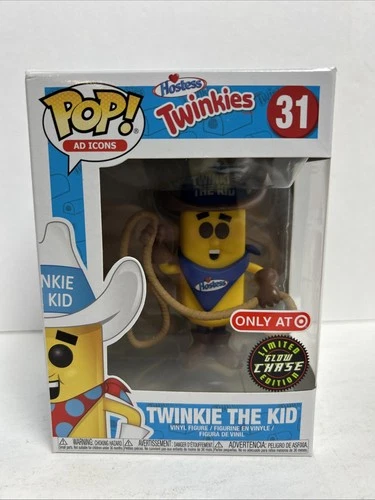 Funko Pop! Ad Icons #31 Twinkie the Kid - Target Ex. GITD Chase Mint w/Protector