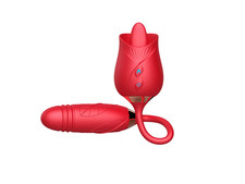 Vibromasseur Femme Clitoris & Point G, Double Stimulation Puissante, Sextoy