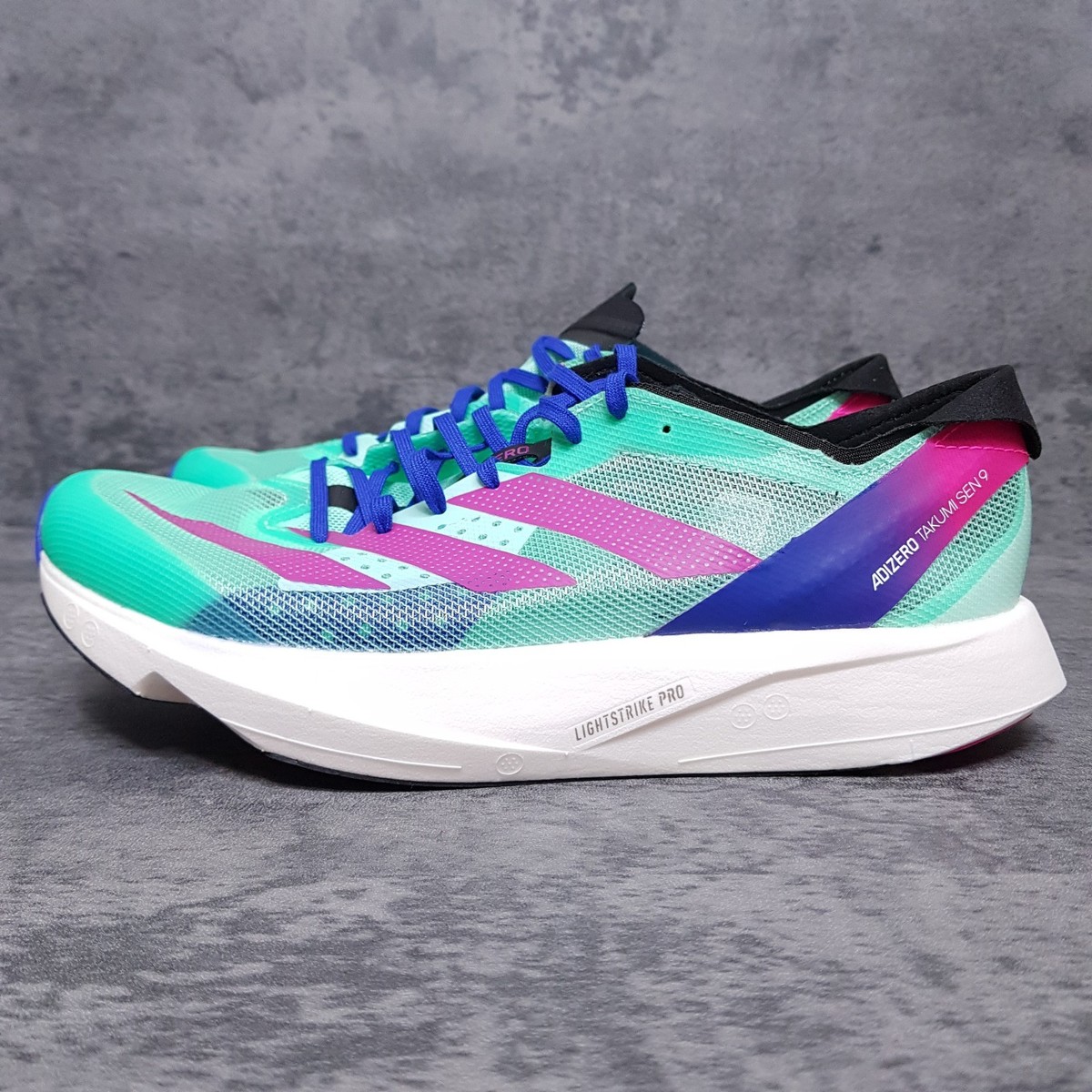 ADIDAS Adizero Takumi Sen 9 Running Shoes Mens 4.5 Womens 5.5