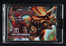 2025 Dino-Might ProLook Triceratops Bronze Rainbow Foil 21/25 Taylen Green