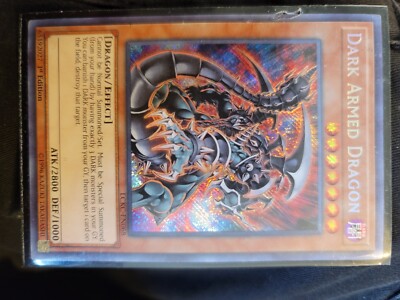 Yu Gi oh misprint Dark Armed Dragon LCKC EN 068 | eBay