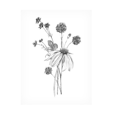 'Garden Cluster II' Canvas Art by Annie Warren 24x32