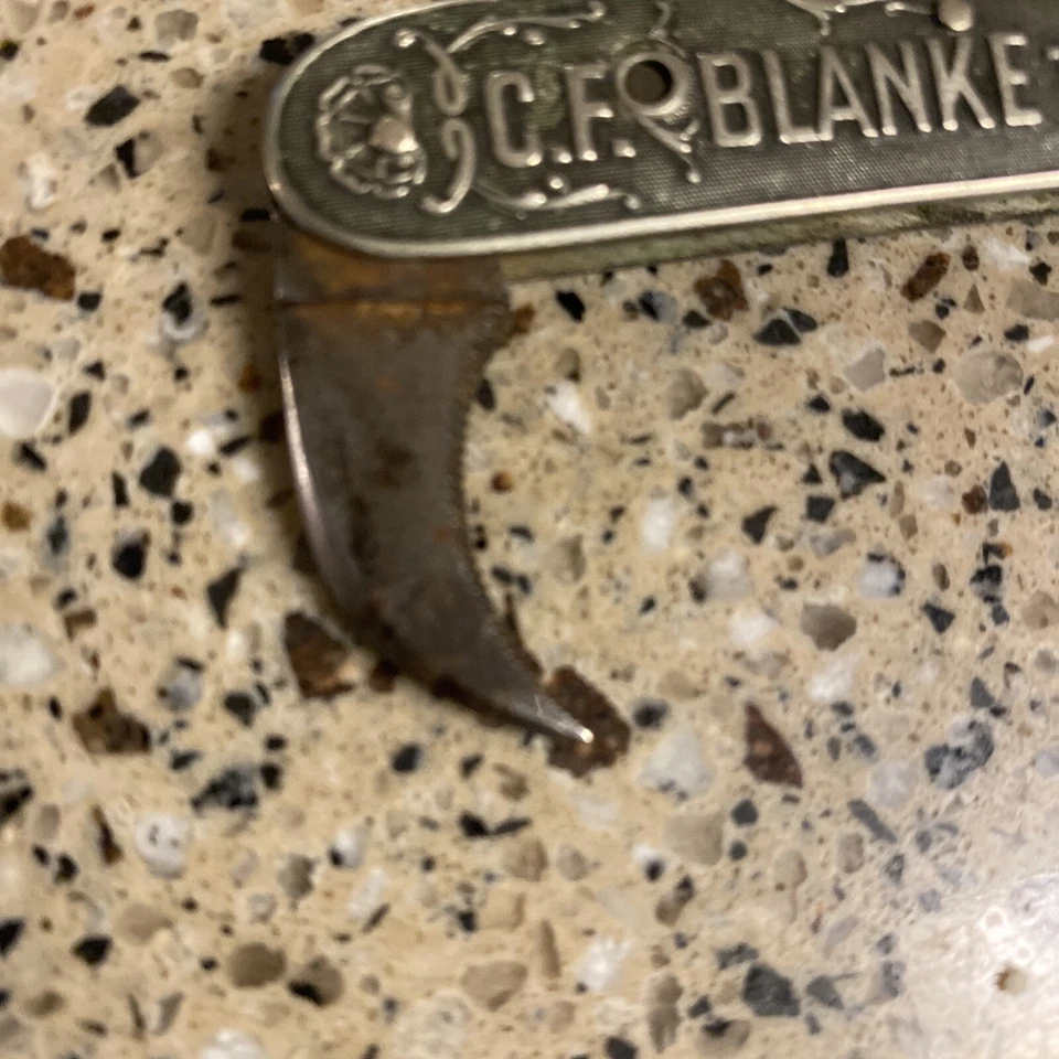 Vintage C.F. BLANKE TEA & COFFEE CO St Louis MO Stanhope Viewer Pocket Knife-EUC - Image 3 of 4