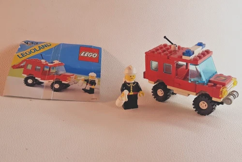 Lego 6643 Fire Truck Classic Town 6643-1 Fireman Firemen Classic Town Fire City