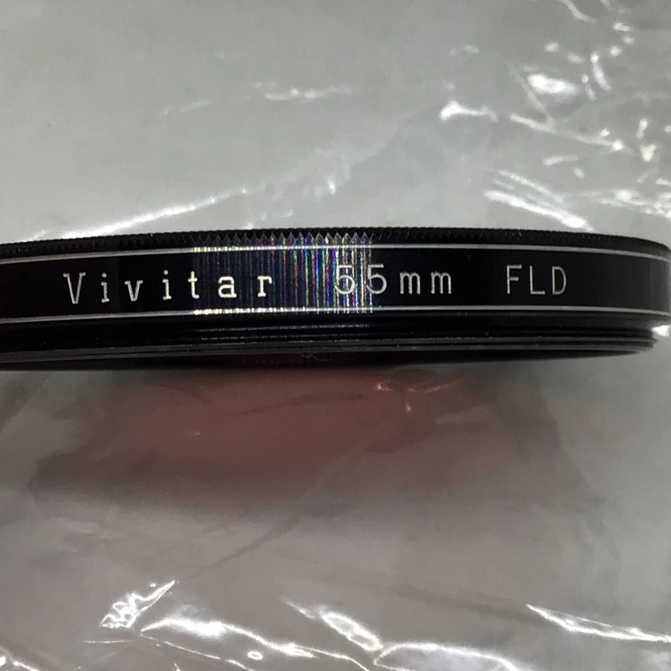 Vivitar 55 mm FLD Red Screw-In Filter with Case Made in Japan (T-39) - Image 4 of 4