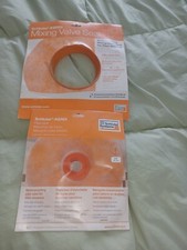 Schluter KERDI Pipe Seal 3/4 and Mixing Valve Seal 4-1/2" Pack of 2 pieces lot