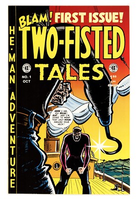 Two-Fisted Tales (RCP) #1 VF+ 8.5 1992 Harvey Kurtzman Cover