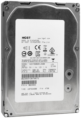HGST Ultrastar 15K600 | 600GB 15K RPM SAS 6Gb/s 64MB Cache 3.5'' Inch,,,,