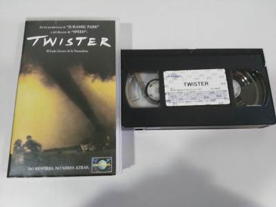 Twister Jan De Bont Helen Hunt Bill Paxton - Vhs Cinta Tape Castellano 3T