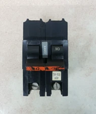 NA240 FPE Federal Pacific 40A 2P Stab-Lok Thick Wide Red Handle  BLURRY#