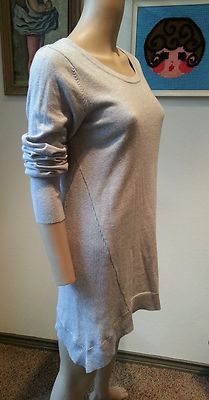 Robe Tunique Athleta - Mélange Coton/cachemire Gris - Taille S - Occasion Très Bon état