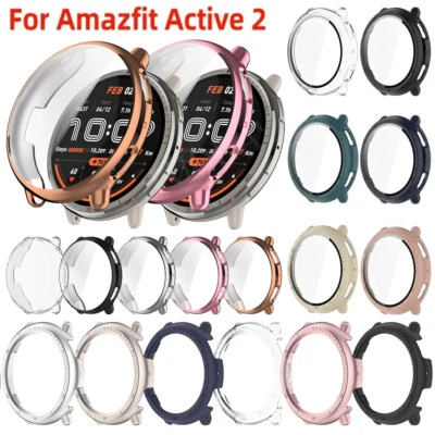 For Huami Amazfit Active 2 PC/TPU Watch Protective Case Screen Protector Cover