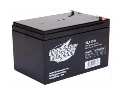 12v12ah Interstate Mobility Scooter SLA Batteries - Sold as a pair