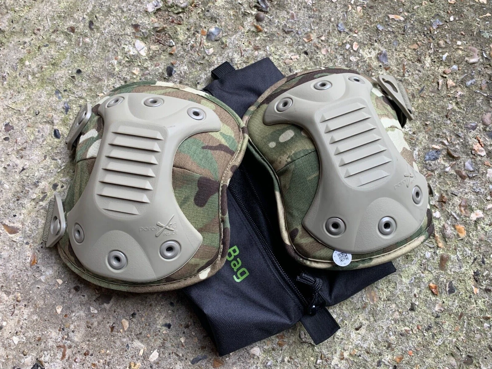 UK British Army Surplus Issue Virtus Hard Shell Knee Pads MTP Camouflage. - Picture 2 of 6