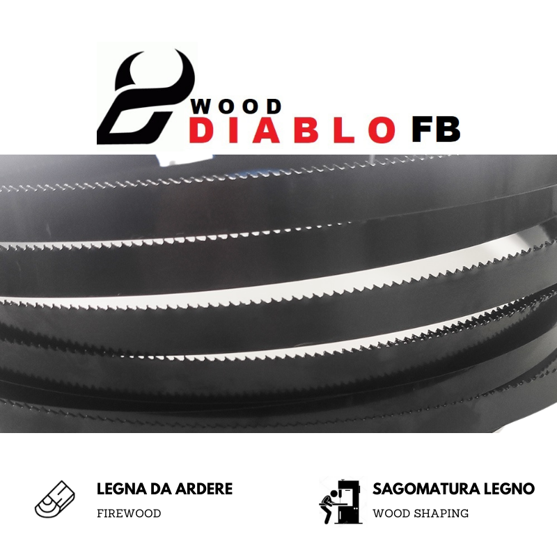 Lama Per Segatrice A Nastro 3380 X 20 X 0,8Mm Con 3 TPI, Per - Foto 3