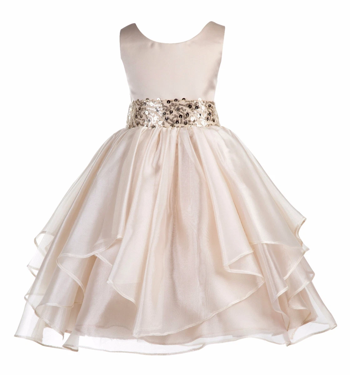 champagne satin dress products for sale | eBay