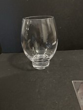 Modern Style Heavy Crystal Art Glass Vase