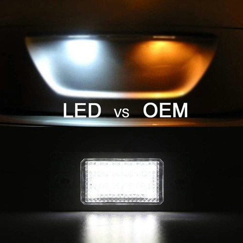 2X White LED License Plate Light For Volkswagen VW Golf4 MK4 Variant Bora Jetta - Picture 3 of 8
