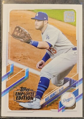 Rare Baseball Card 2021 Topps Employee Edition Max Muncy #302 L.A.  Dodgers Card