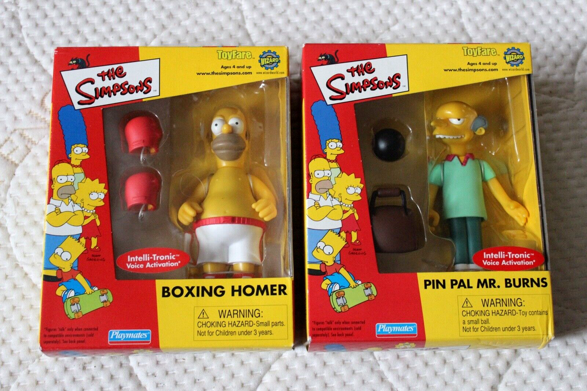 The Simpsons Boxing Homer & Pin Pal Mr. Burns 5