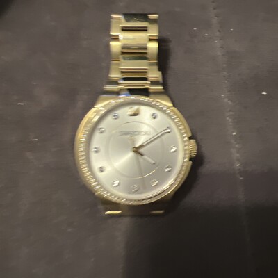 【超美品】Swarovski 5178037 WATCH ゴールド Cosmopolitan watch, Swiss Made, Metal bracelet, Pink, Rose