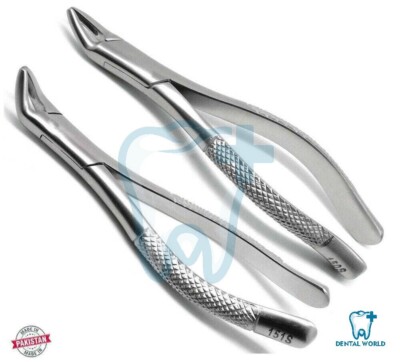 10 PCS DENTAL EXTRACTION EXTRACTING FORCEPS STAINLESS STEEL CE