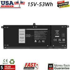 53Wh H5CKD Laptop Battery For Dell Inspiron 5400 5406 7405 7300 7306 2-in-1