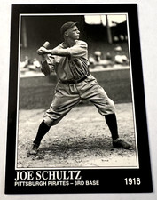 1993 Conlon Collection The Sporting News #790 Joe Schultz Pittsburgh Pirates