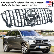 Front Upper Grille For Mercedes-Benz W167 GLE-Class 2020+ GTR General Chorme