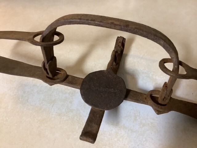 Newhouse Vintage Trap Hand Forged Fur Trade Beaver 17 1/4