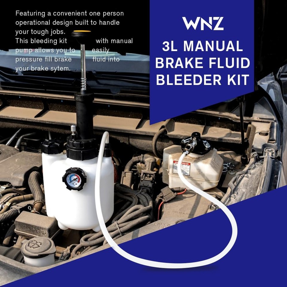 WNZ Brake Bleeder kit Vacuum Brake Bleeder Brake Bleeder kit one Person
