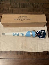 Samuel Sam Adams Sam ‘76 Logo Beer Tap Handle 13” Tall - Brand New In Box!