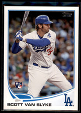 2013 Topps Update  Scott Van Slyke RC #US29 Los Angeles Dodgers