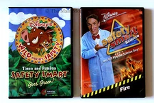 Timon & Pumbaa Safety Smart Goes Green w/ Bill Nye Safety Smart Science for Fire