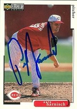 Pete Harnisch autographed Baseball Card Cincinnati Reds 1998 Upper Deck CC #347