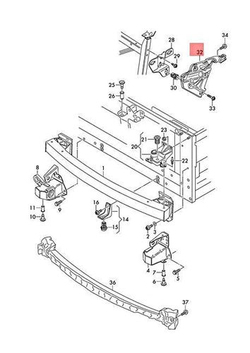 OEM AUDI R8 4S3 4S9 4SP 4SR Guide Profile Left 4S0807183B NO DUTY TO 🇺🇸