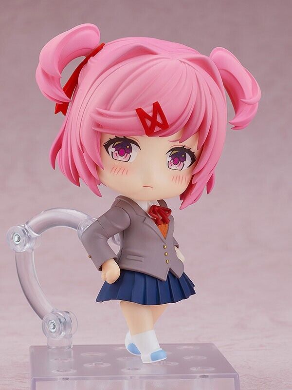  Good Smile Company Doki Doki Literature Club!: Natsuki  Nendoroid Action Figure : Toys & Games