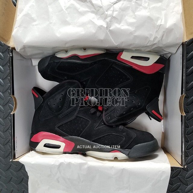 air jordan 6 retro black varsity red