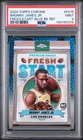 2024 Topps Chrome Basketball Blue Basketball Refractor Bronny James Jr. #FS-15 PSA 9