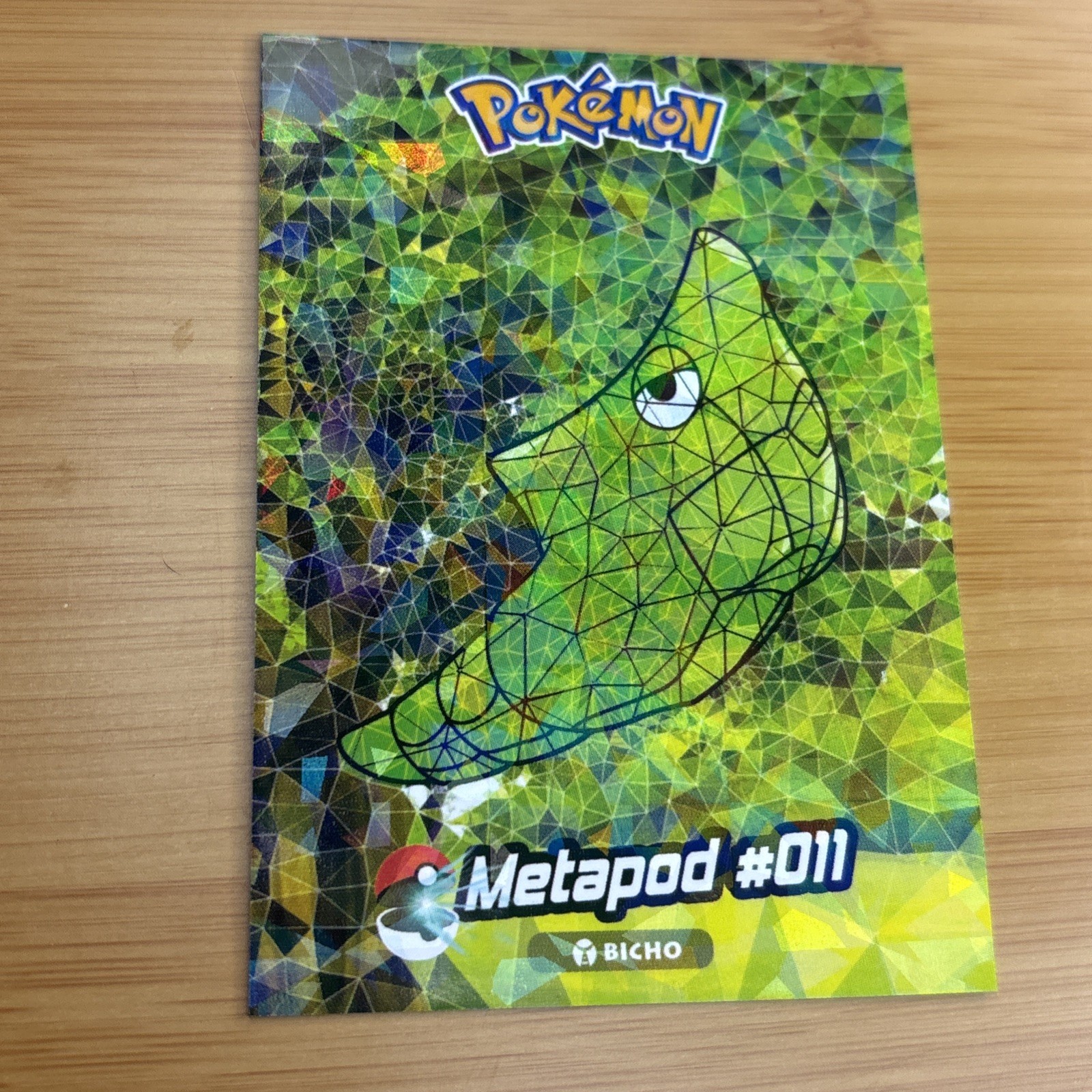 Metapod #11 - Cracked Ice Holo - Crystal Collection 2024 - Pokemon Card