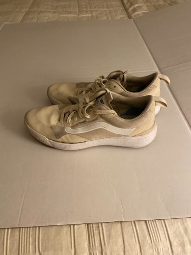 Vans Ultrarange Sneakers Low Top Shoes Beige Womens 11 Mens 9.5 - Picture 2 of 8