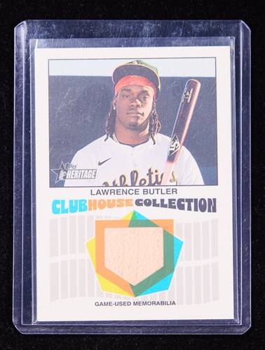 Lawrence Butler 2026 Topps Heritage Clubhouse Collection Game Used Patch ②[cys87