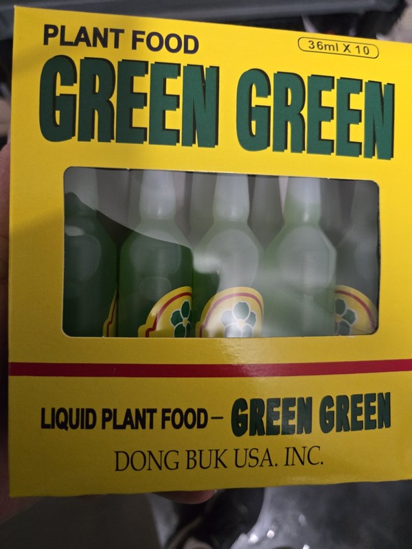 14 Green Green Plant Food (36ml Bottles, Pack of 10)