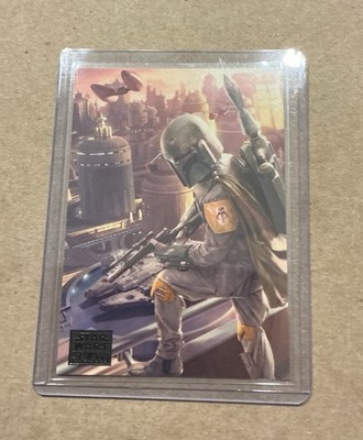 2012 Topps Star Wars Galaxy 7 The Hunter and Its Prey  #58 Boba Fett/Han Solo