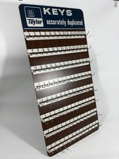 Vintage Taylor Key Blanks Locksmith Display B...